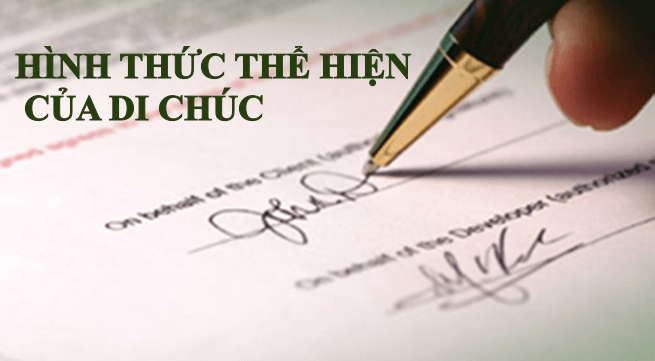 Hỏi về hình thức của di chúc?