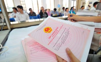 Thời gian và thủ tục sang tên sổ đỏ